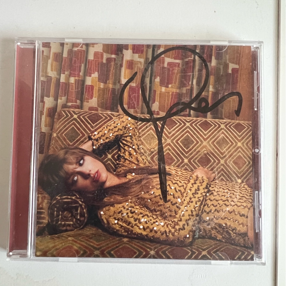 Signed Midnights Taylor Swift CD